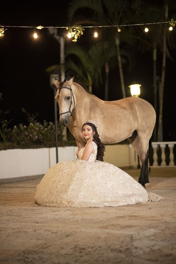 Foto de la quinceañera