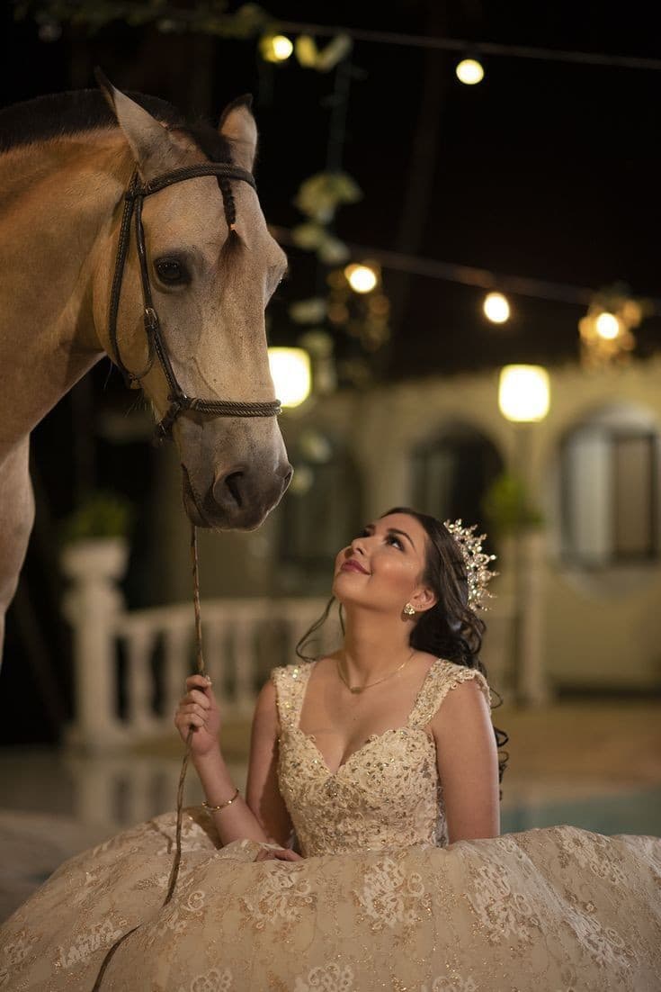 Foto de la quinceañera