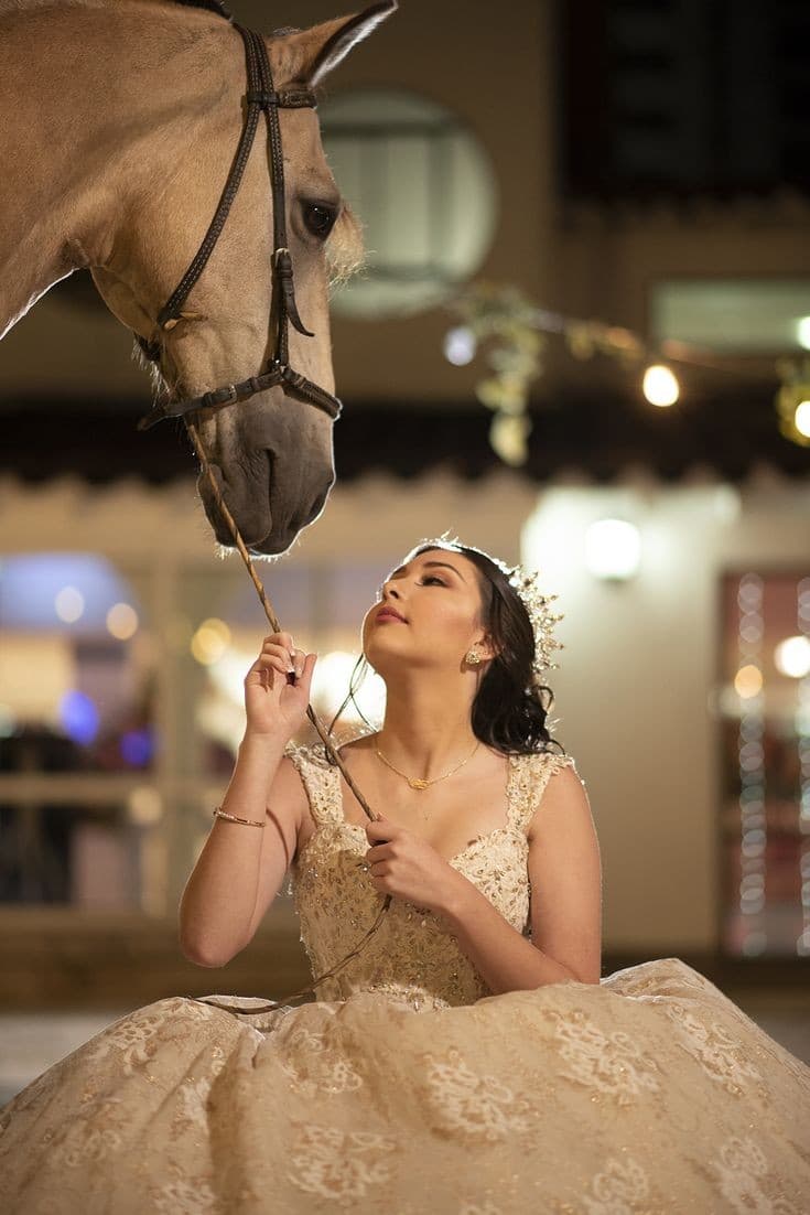 Foto de la quinceañera