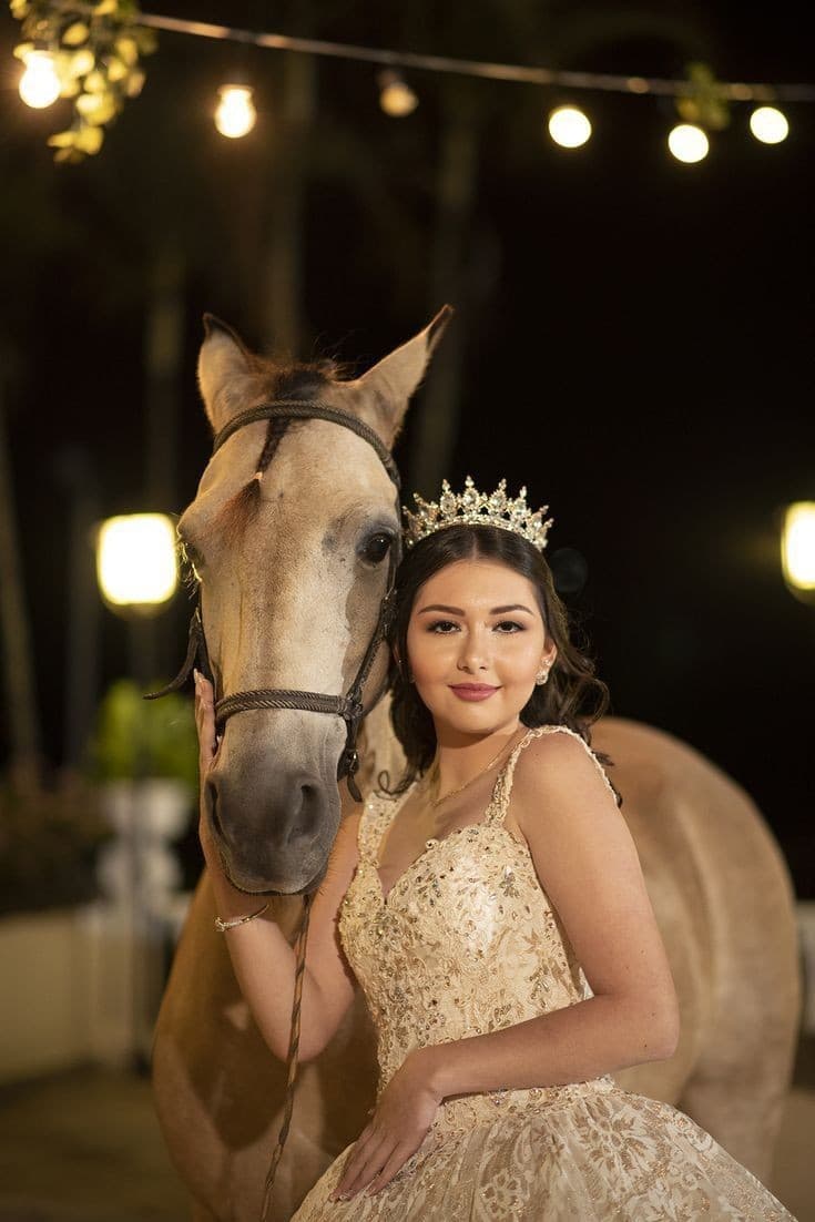 Foto de la quinceañera